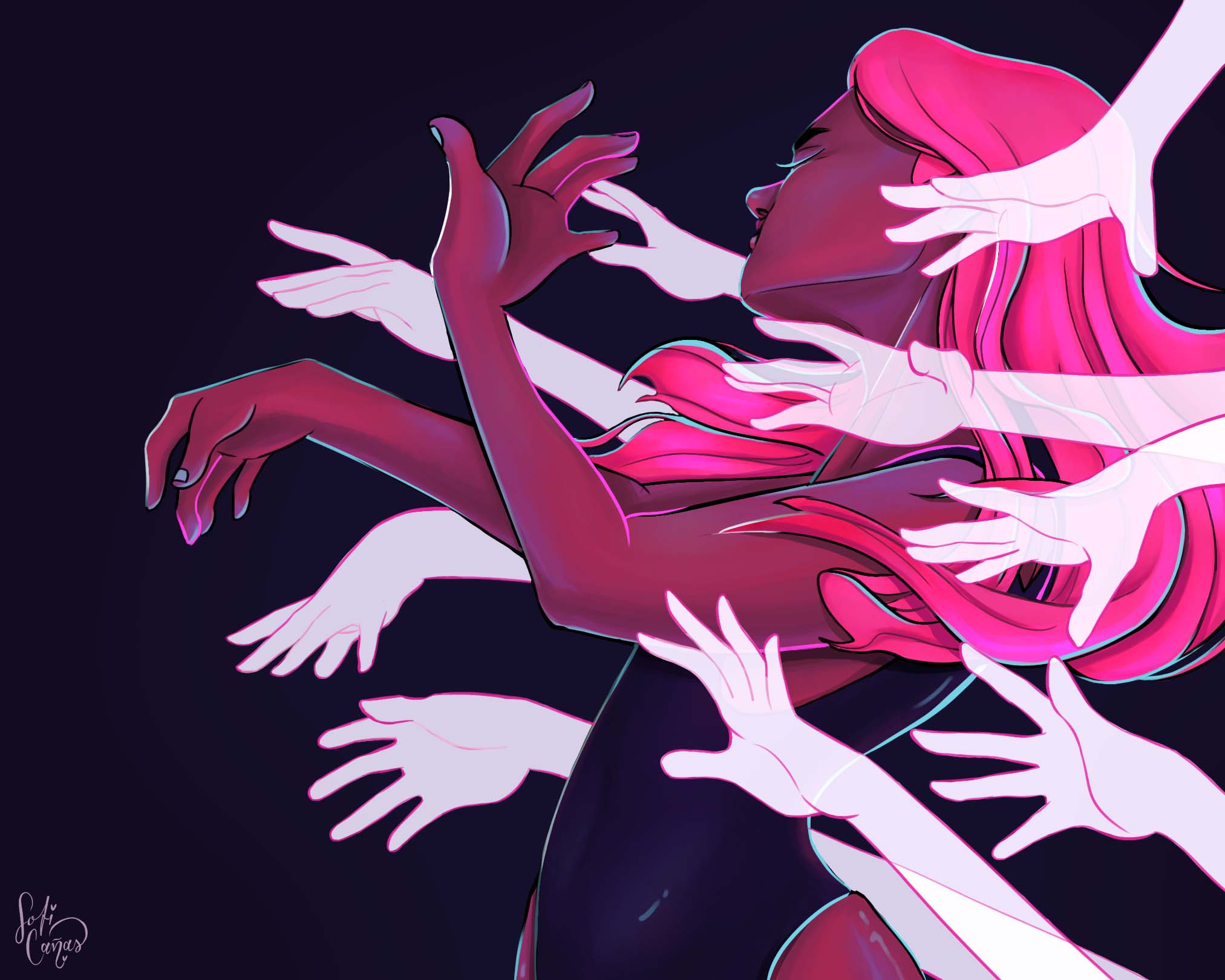 dancing hands